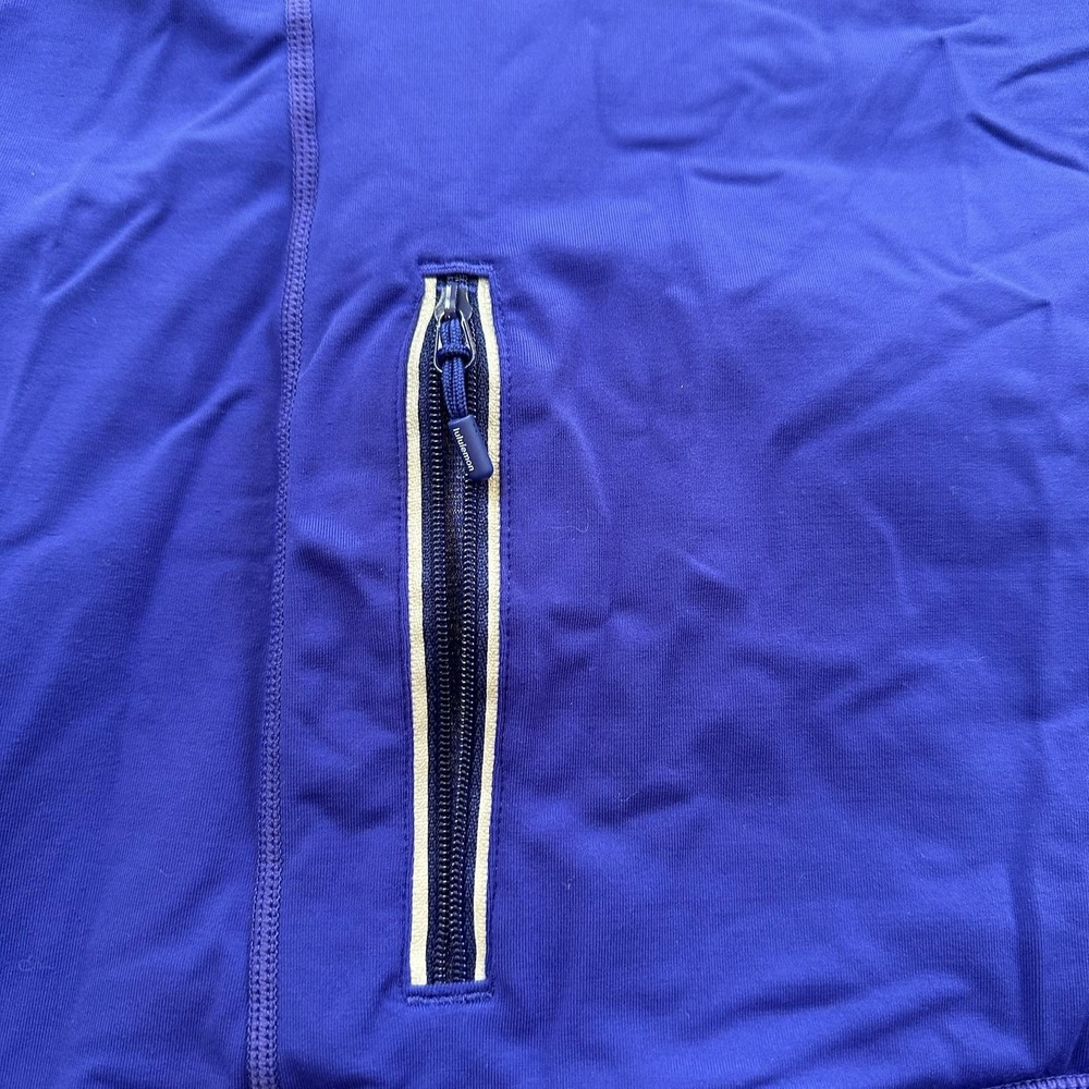 Lululemon Run Stay on Course Hoodie Womens Size 12 Purple Running Pullover - Picture 7 of 10